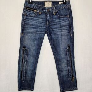 Taverniti So Jeans Gloria Denim Capris Size 26